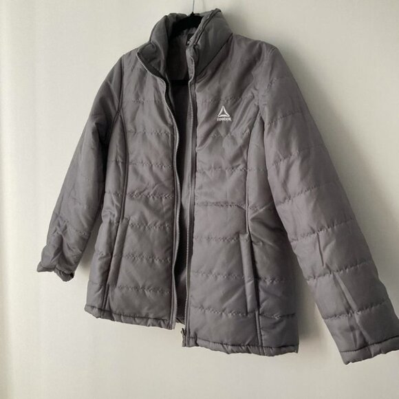 Reebok Grey Coat Size  Medium - Picture 3 of 9